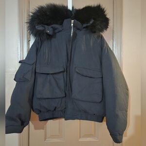 The FRESH Bomber Fur Coat